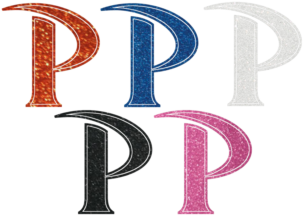 Pepperdine Waves Metallic Sparkle P Logo Premium DieCut Vinyl Decal PICK COLOR & SIZE