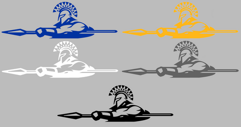 San Jose State Spartans Retro Throwback Logo Premium DieCut Vinyl Decal PICK COLOR & SIZE