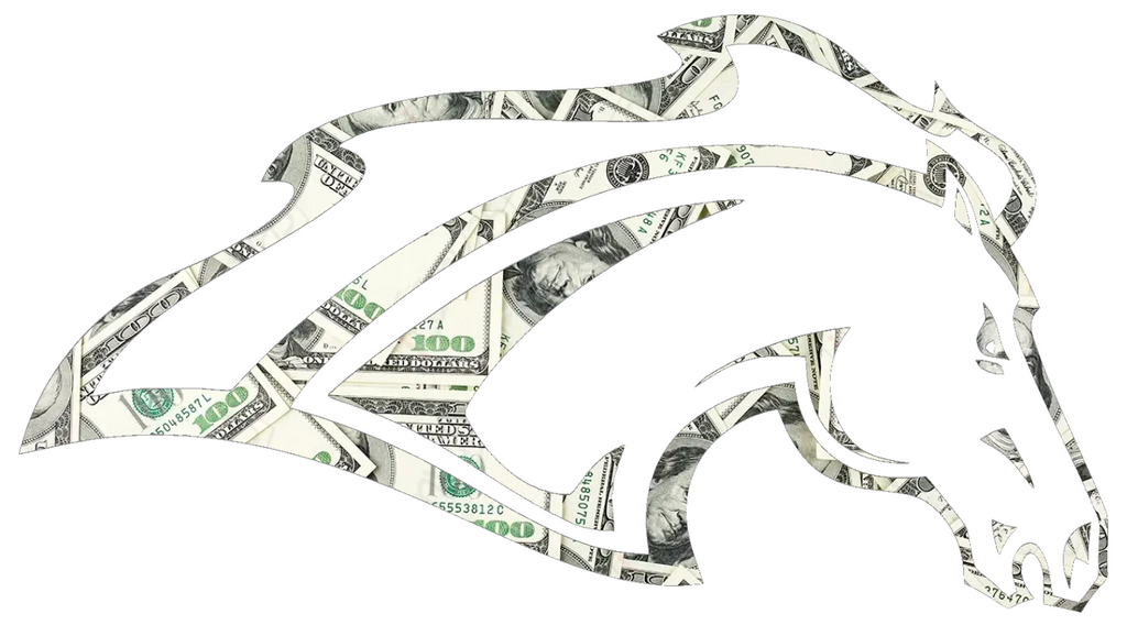 Alabama Huntsville Chargers Team Logo Money Print Premium DieCut Vinyl Decal PICK SIZE