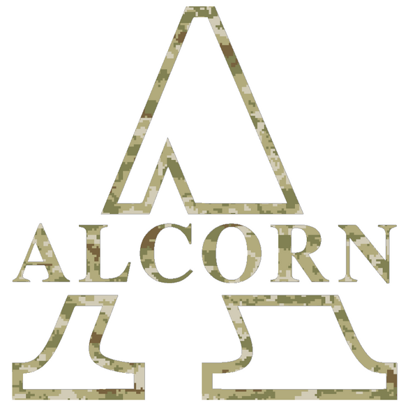 Alcorn State Braves Team Logo Salute to Service Camouflage Camo Vinyl Decal PICK SIZE