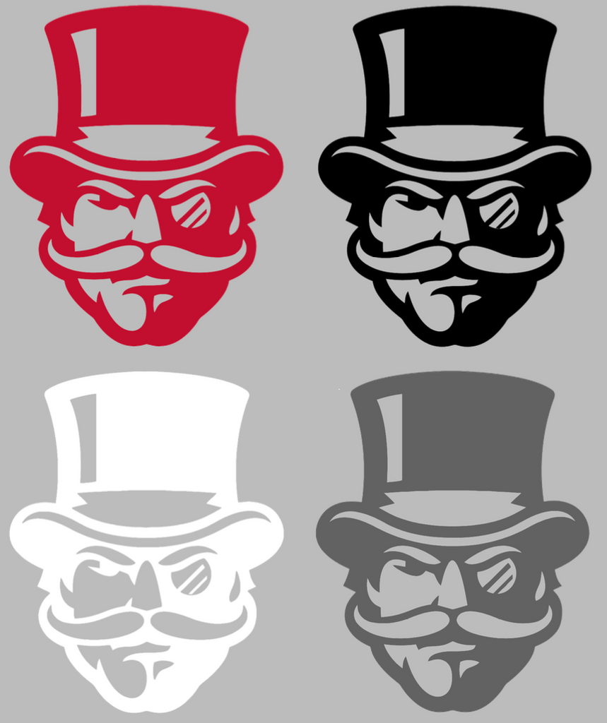 Austin Peay Governors Mascot Logo Premium DieCut Vinyl Decal PICK COLOR & SIZE
