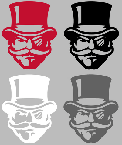 Austin Peay Governors Mascot Logo Premium DieCut Vinyl Decal PICK COLOR & SIZE
