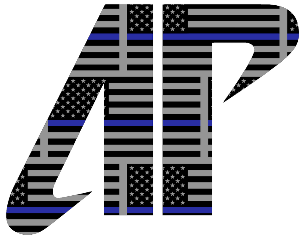 Austin Peay Governors Team Logo Thin Blue Line American Flag Premium DieCut Vinyl Decal PICK SIZE