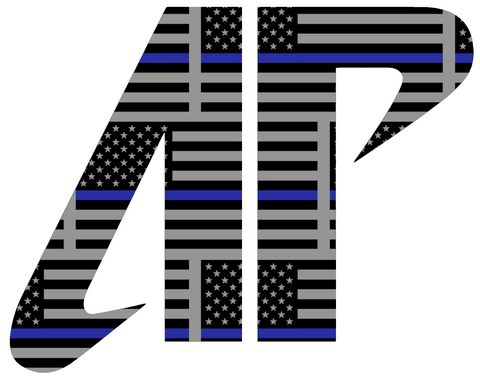 Austin Peay Governors Team Logo Thin Blue Line American Flag Premium DieCut Vinyl Decal PICK SIZE