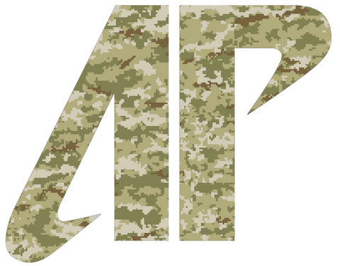Austin Peay Governors Team Logo Salute to Service Camouflage Camo Vinyl Decal PICK SIZE