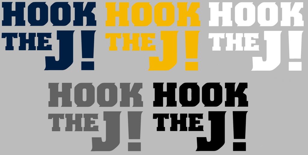 Northern Arizona Lumberjacks Hook The J Logo Premium DieCut Vinyl Decal PICK COLOR & SIZE