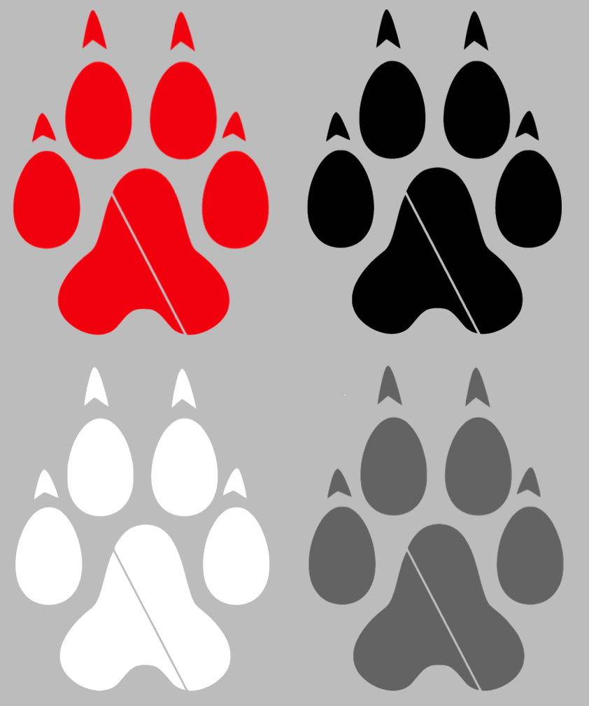 Northeastern Huskies Paw Print Logo Premium DieCut Vinyl Decal PICK COLOR & SIZE
