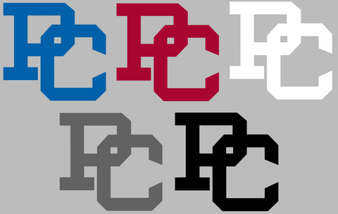 Presbyterian Blue Hose Retro Throwback Logo Premium DieCut Vinyl Decal PICK COLOR & SIZE