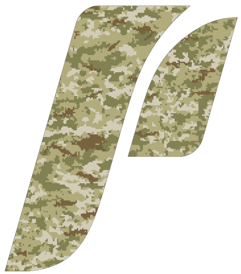 Portland Pilots Team Logo Salute to Service Camouflage Camo Vinyl Decal PICK SIZE