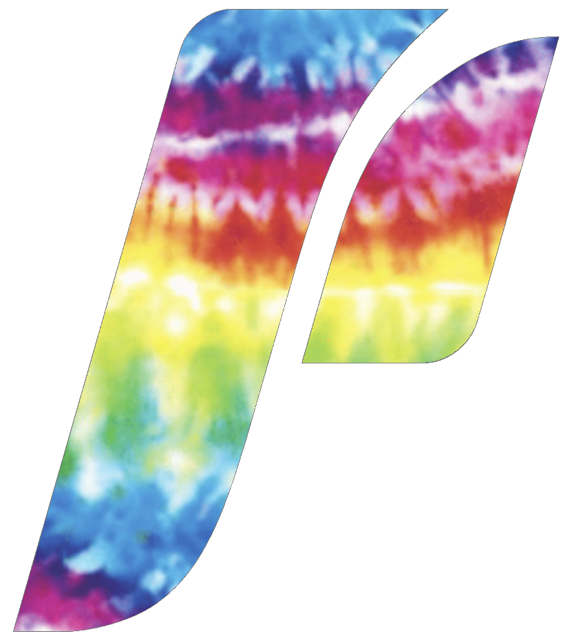 Portland Pilots Team Logo Crucial Catch Cancer Tie Dye Vinyl Decal PICK SIZE