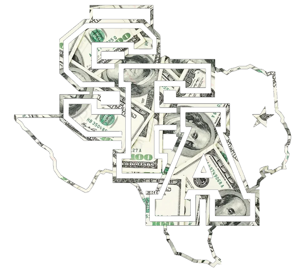Stephen F Austin Team Logo Money Print Premium DieCut Vinyl Decal PICK SIZE
