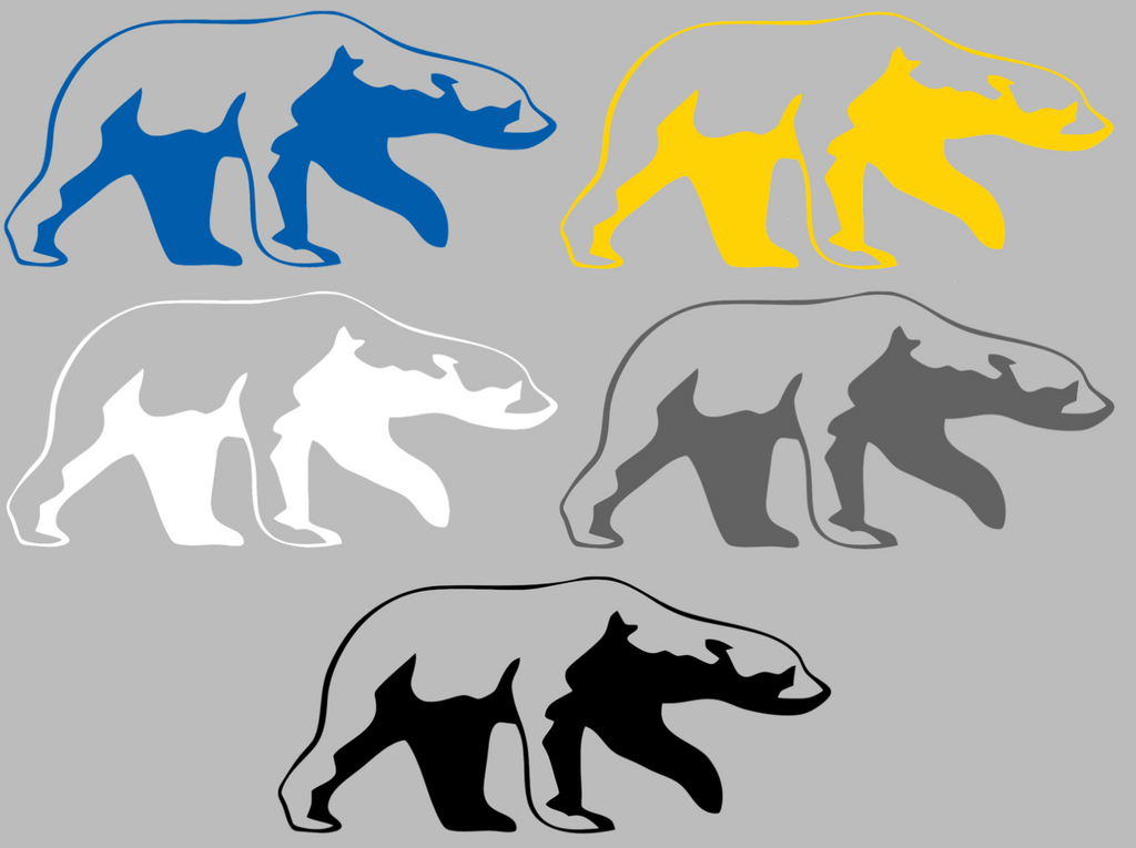 Alaska Nanooks Mascot Logo Premium DieCut Vinyl Decal PICK COLOR & SIZE