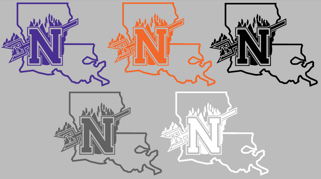 Northwestern State Demons Alternate Logo Premium DieCut Vinyl Decal PICK COLOR & SIZE