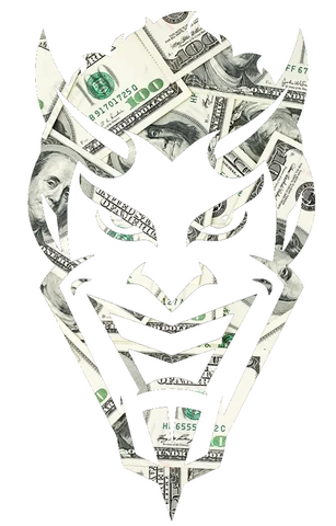 Northwestern State Demons Mascot Logo Money Print Premium DieCut Vinyl Decal PICK SIZE