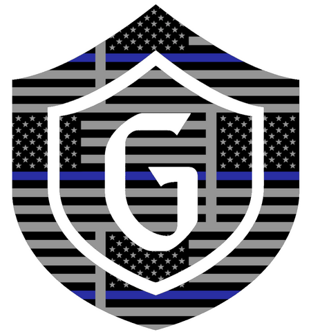 Saint Marys Gaels Alternate Logo Thin Blue Line American Flag Premium DieCut Vinyl Decal PICK SIZE