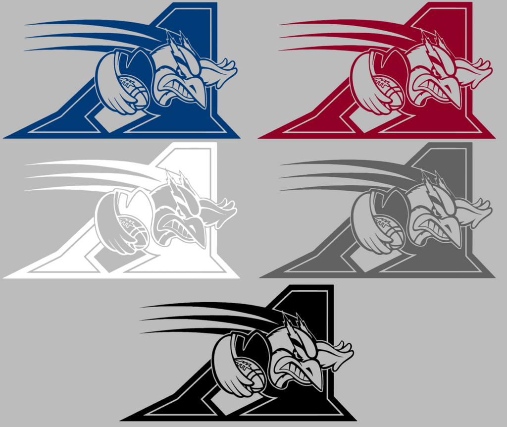 Montreal Alouettes Retro Throwback Logo Premium DieCut Vinyl Decal PICK COLOR & SIZE
