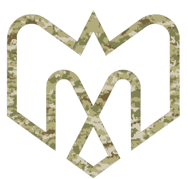 Montreal Alouettes Team Logo Salute to Service Camouflage Camo Vinyl Decal PICK SIZE