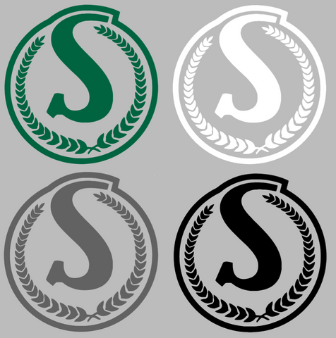 Saskatchewan Roughriders Retro Throwback Logo Premium DieCut Vinyl Decal PICK COLOR & SIZE