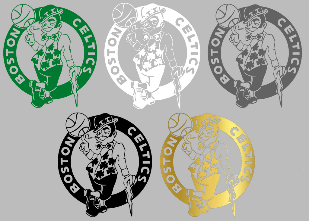 Boston Celtics Team Logo Premium DieCut Vinyl Decal PICK COLOR & SIZE