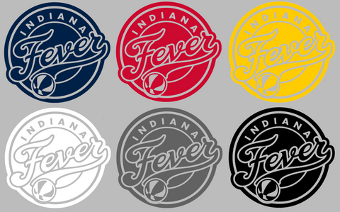Indiana Fever Team Logo Premium DieCut Vinyl Decal PICK COLOR & SIZE
