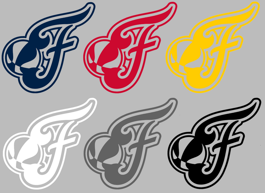 Indiana Fever Alternate Logo Premium DieCut Vinyl Decal PICK COLOR & SIZE