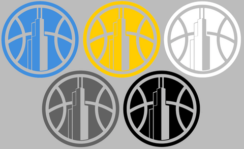 Chicago Sky Alternate Logo Premium DieCut Vinyl Decal PICK COLOR & SIZE