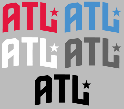 Atlanta Dream ATL Logo Premium DieCut Vinyl Decal PICK COLOR & SIZE