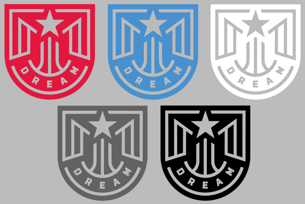 Atlanta Dream Alternate Logo Premium DieCut Vinyl Decal PICK COLOR & SIZE