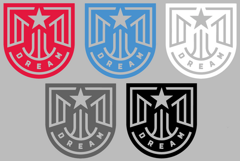 Atlanta Dream Alternate Logo Premium DieCut Vinyl Decal PICK COLOR & SIZE