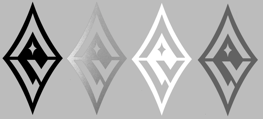 Las Vegas Aces Alternate Logo Premium DieCut Vinyl Decal PICK COLOR & SIZE