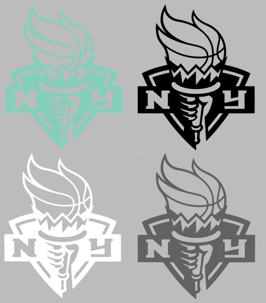 New York Liberty Team Logo Premium DieCut Vinyl Decal PICK COLOR & SIZE