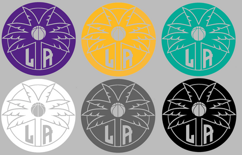 Los Angeles Sparks Retro Throwback Logo Premium DieCut Vinyl Decal PICK COLOR & SIZE