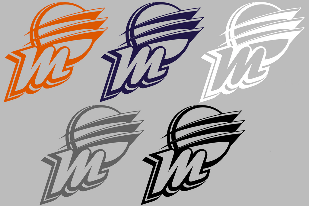 Phoenix Mercury Alternate Logo Premium DieCut Vinyl Decal PICK COLOR & SIZE