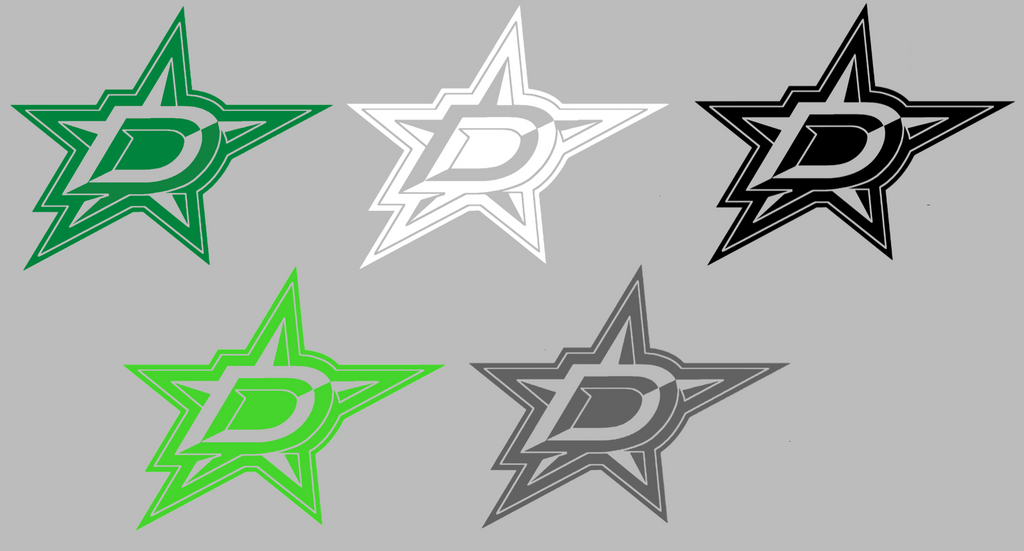 Dallas Stars Team Logo Premium DieCut Vinyl Decal PICK COLOR & SIZE