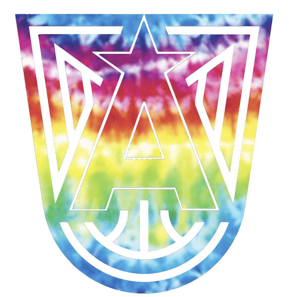 Atlanta Dream Team Logo Crucial Catch Cancer Tie Dye Vinyl Decal PICK SIZE