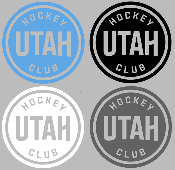 Utah Hockey Club Team Logo Premium DieCut Vinyl Decal PICK COLOR & SIZE