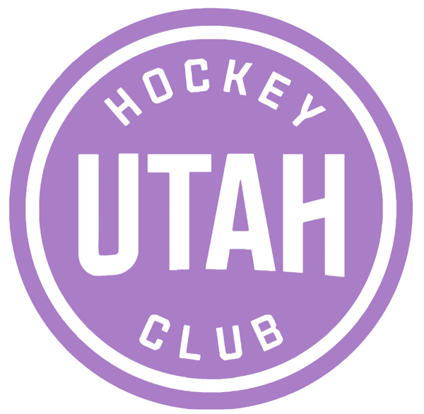 Utah Hockey Club PURPLE CANCER AWARENESS Team Logo Premium DieCut Vinyl Decal PICK SIZE