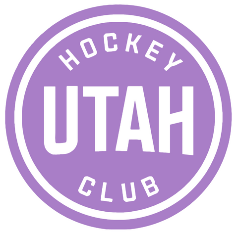 Utah Hockey Club PURPLE CANCER AWARENESS Team Logo Premium DieCut Vinyl Decal PICK SIZE