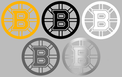 Boston Bruins Team Logo Premium DieCut Vinyl Decal PICK COLOR & SIZE