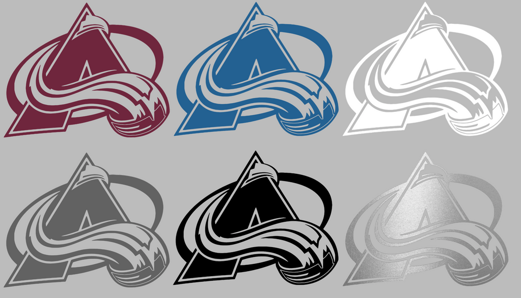 Colorado Avalanche Team Logo Premium DieCut Vinyl Decal PICK COLOR & SIZE