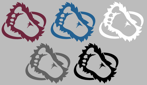 Colorado Avalanche Retro Throwback Logo Premium DieCut Vinyl Decal PICK COLOR & SIZE