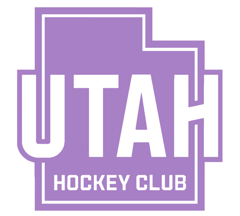 Utah Hockey Club PURPLE CANCER AWARENESS Alternate Logo Premium DieCut Vinyl Decal PICK SIZE