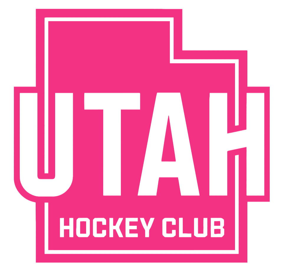 Utah Hockey Club HOT PINK Alternate Logo Premium DieCut Vinyl Decal PICK SIZE