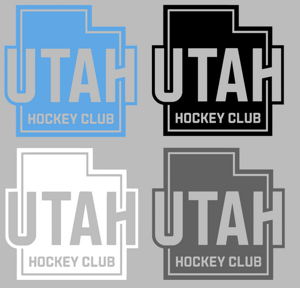Utah Hockey Club Alternate Logo Premium DieCut Vinyl Decal PICK COLOR & SIZE