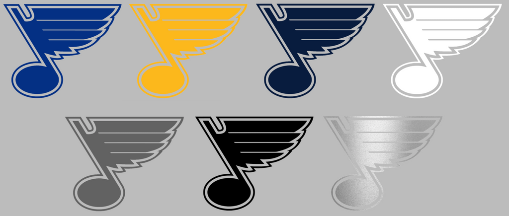 St Louis Blues Team Logo Premium DieCut Vinyl Decal PICK COLOR & SIZE