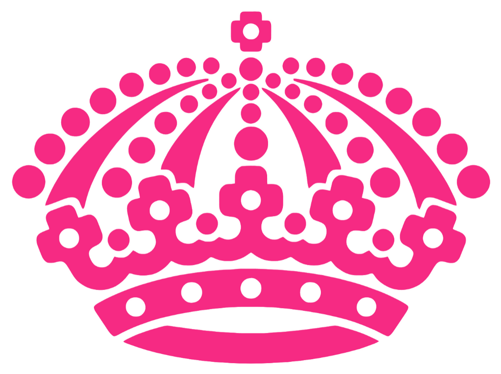 Los Angeles Kings HOT PINK Team Logo Premium DieCut Vinyl Decal PICK SIZE