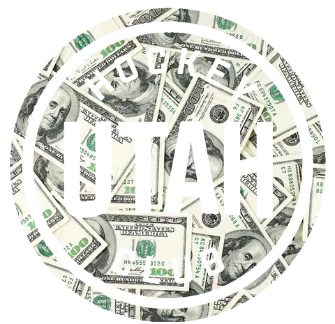 Utah Hockey Club Team Logo Money Print Premium DieCut Vinyl Decal PICK SIZE