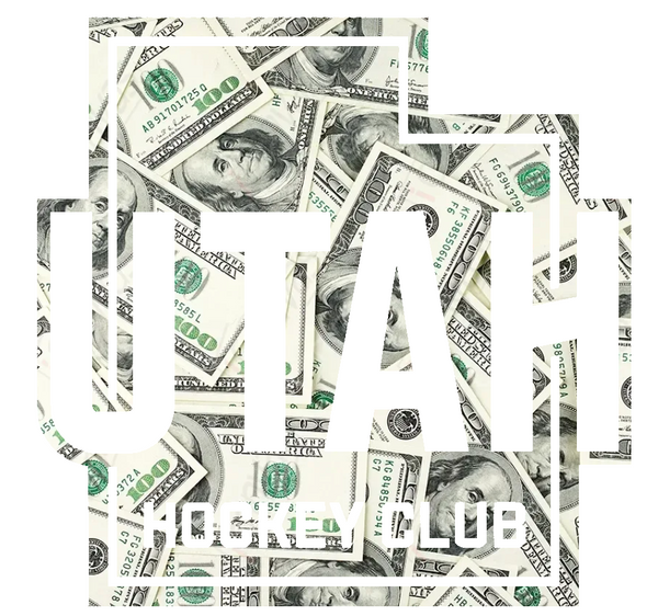 Utah Hockey Club Alternate Logo Money Print Premium DieCut Vinyl Decal PICK SIZE