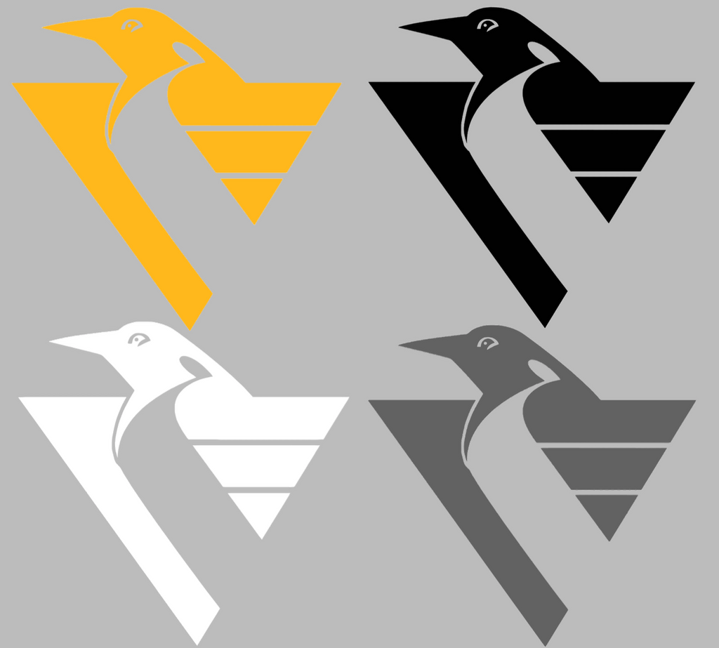 Pittsburgh Penguins Retro Throwback Logo Vinyl Decal PICK COLOR \u0026 SIZE –  SportsJewelryProShop, image size:1024x923
