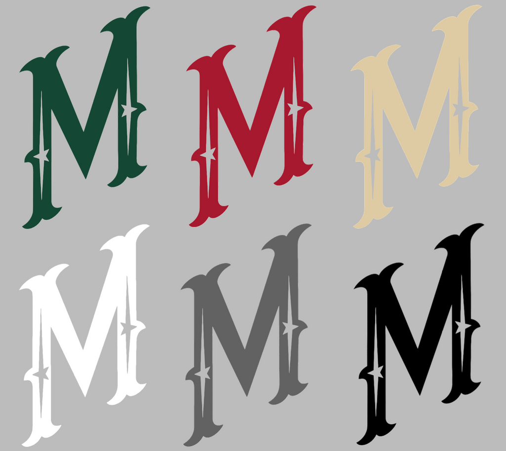 Minnesota Wild M Logo Premium DieCut Vinyl Decal PICK COLOR & SIZE